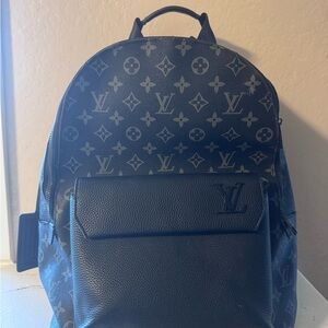 Louis Vuitton black Monogram Backpack